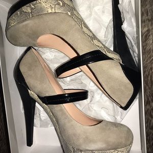 Closed Toe Platform Heels